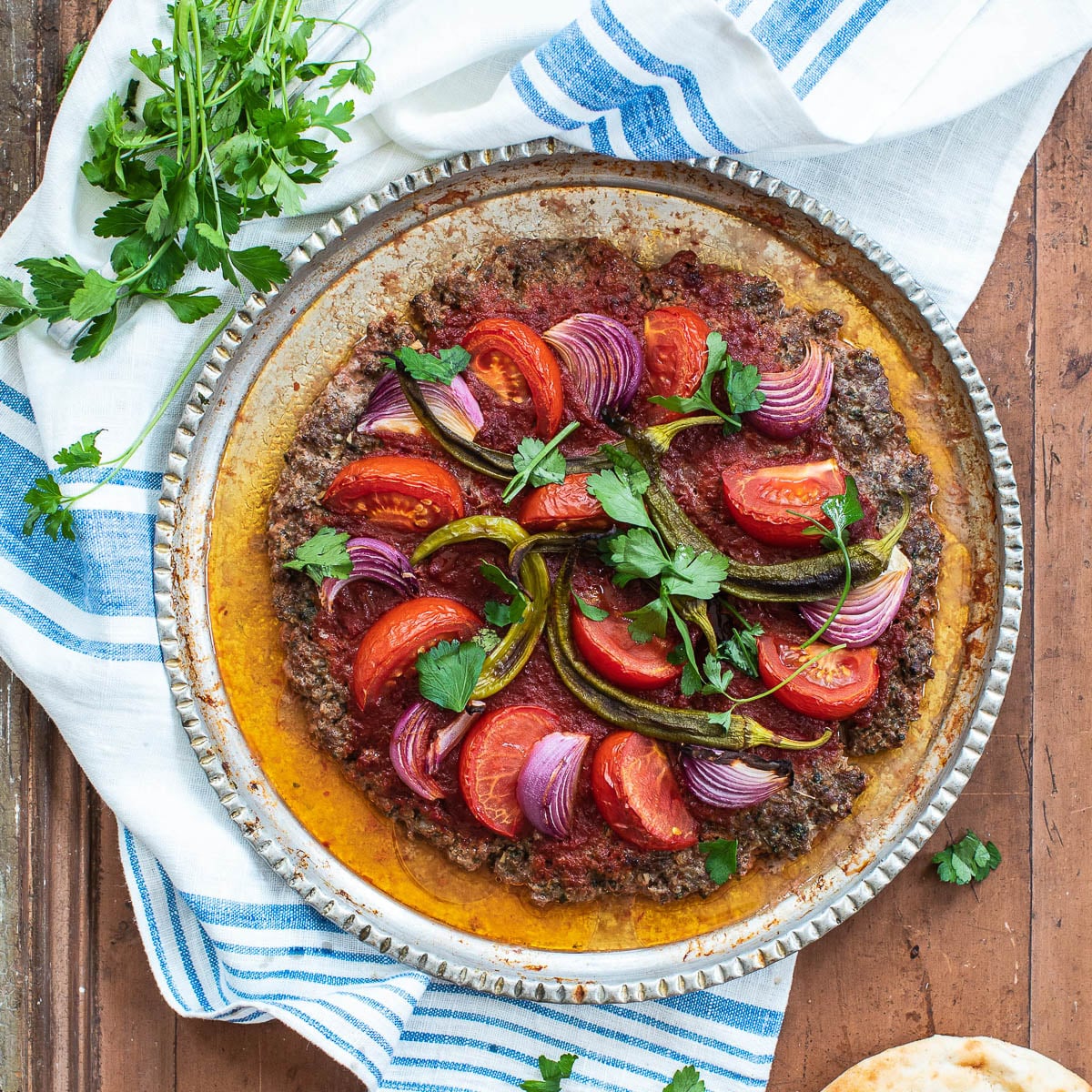 Renard Bakery-Style Turkish Kebab with Rosemary Chips