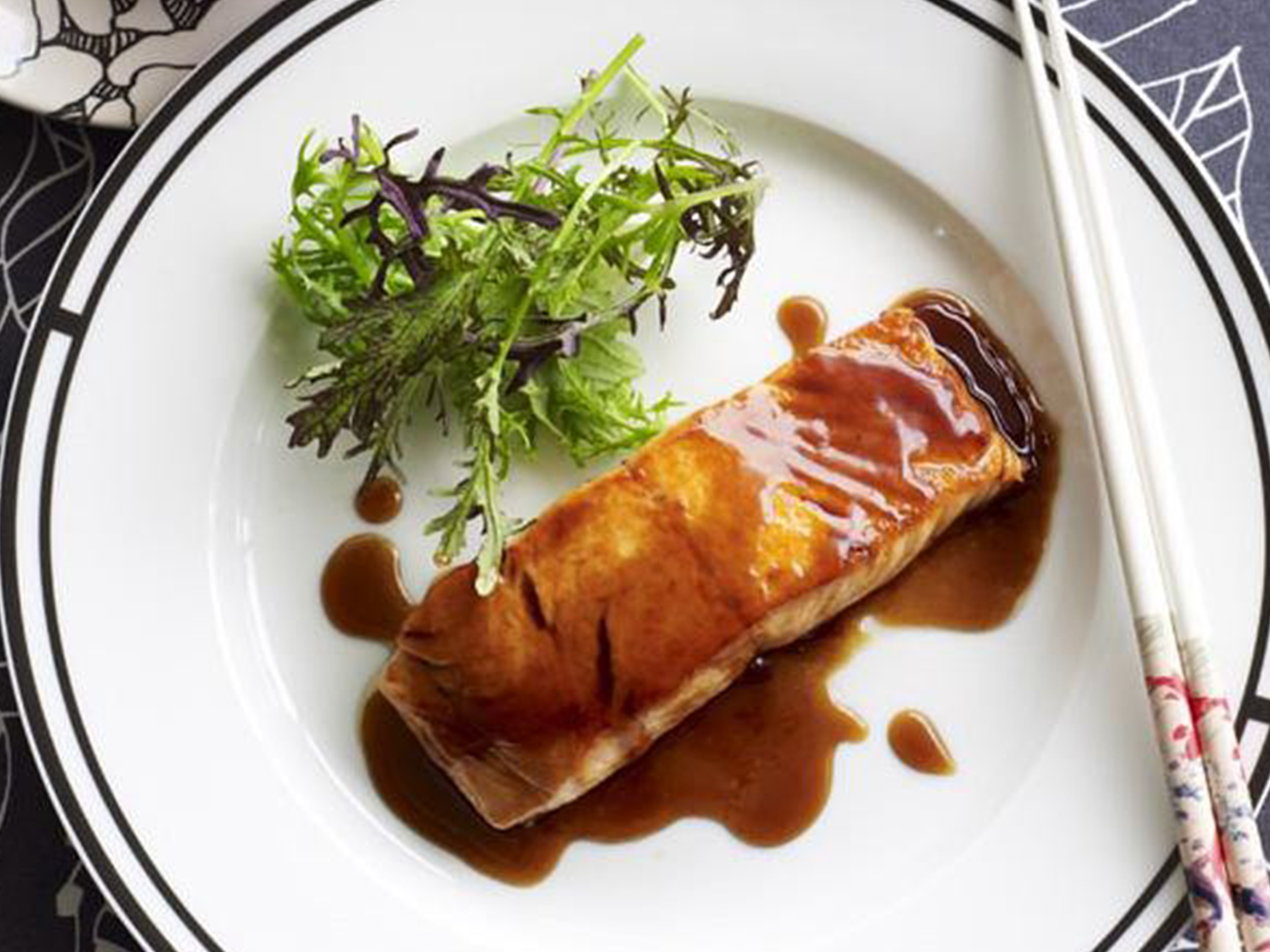 Authentic Sake-Glazed Salmon with Miso-Infused Veggies