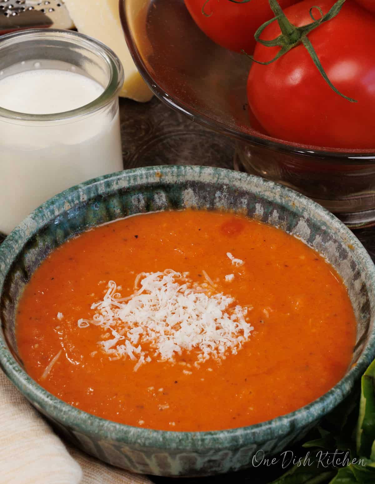 Half-and-Half Creamy Tomato Soup
