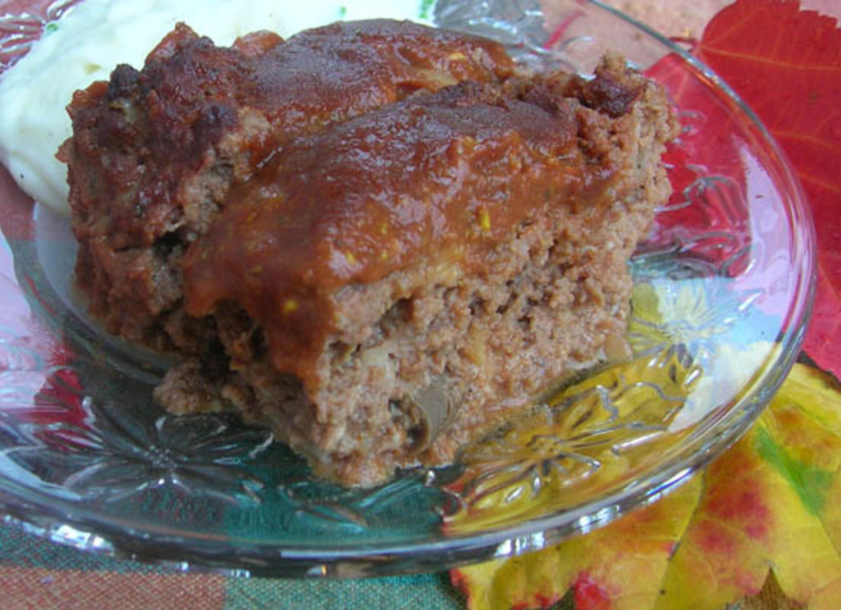 Family Herb-Crusted Beef Meatloaf