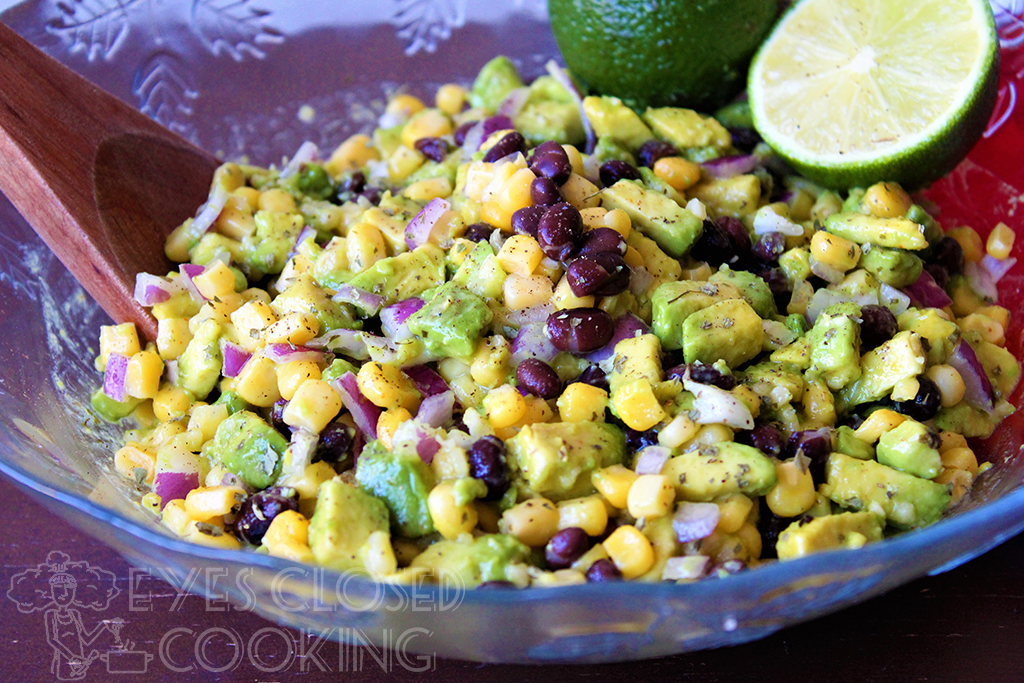 Garcia-Style Black Bean & Corn Salad with Avocado