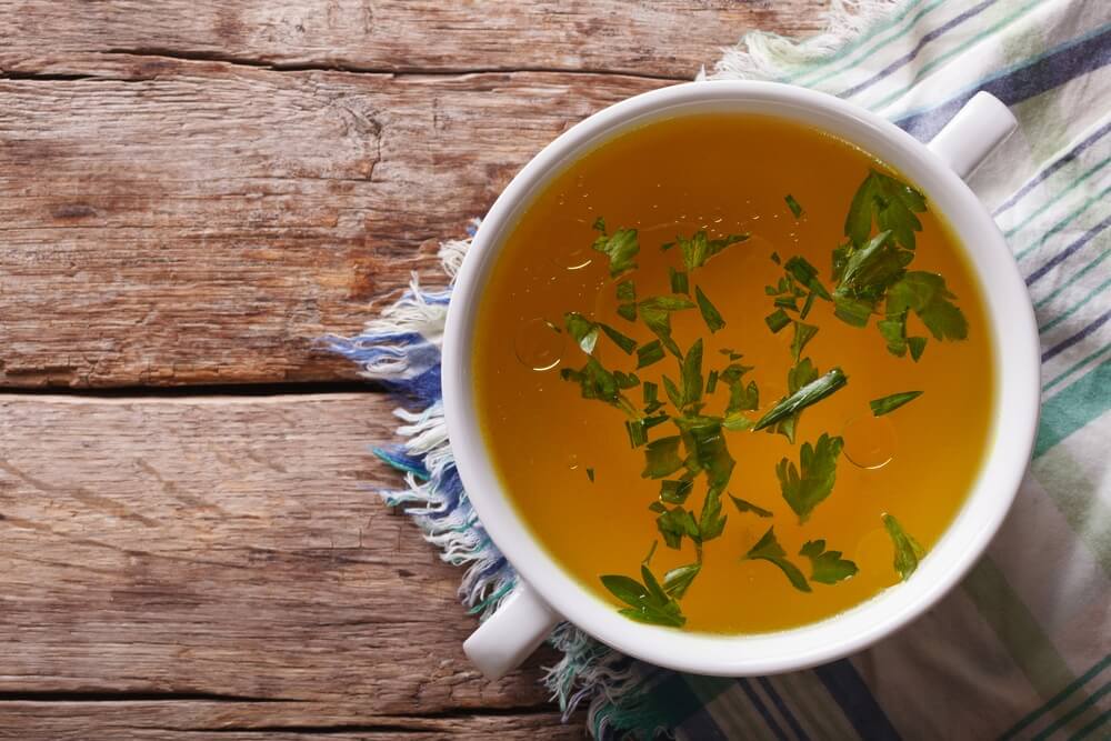 Winter Silhouette Chicken & Root Vegetable Broth