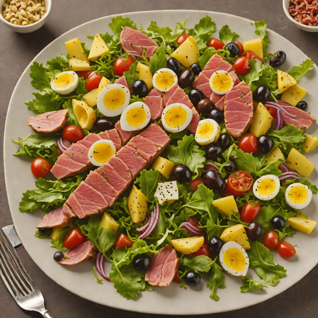 Authentic Niçoise Salad with Pan-Seared Tuna