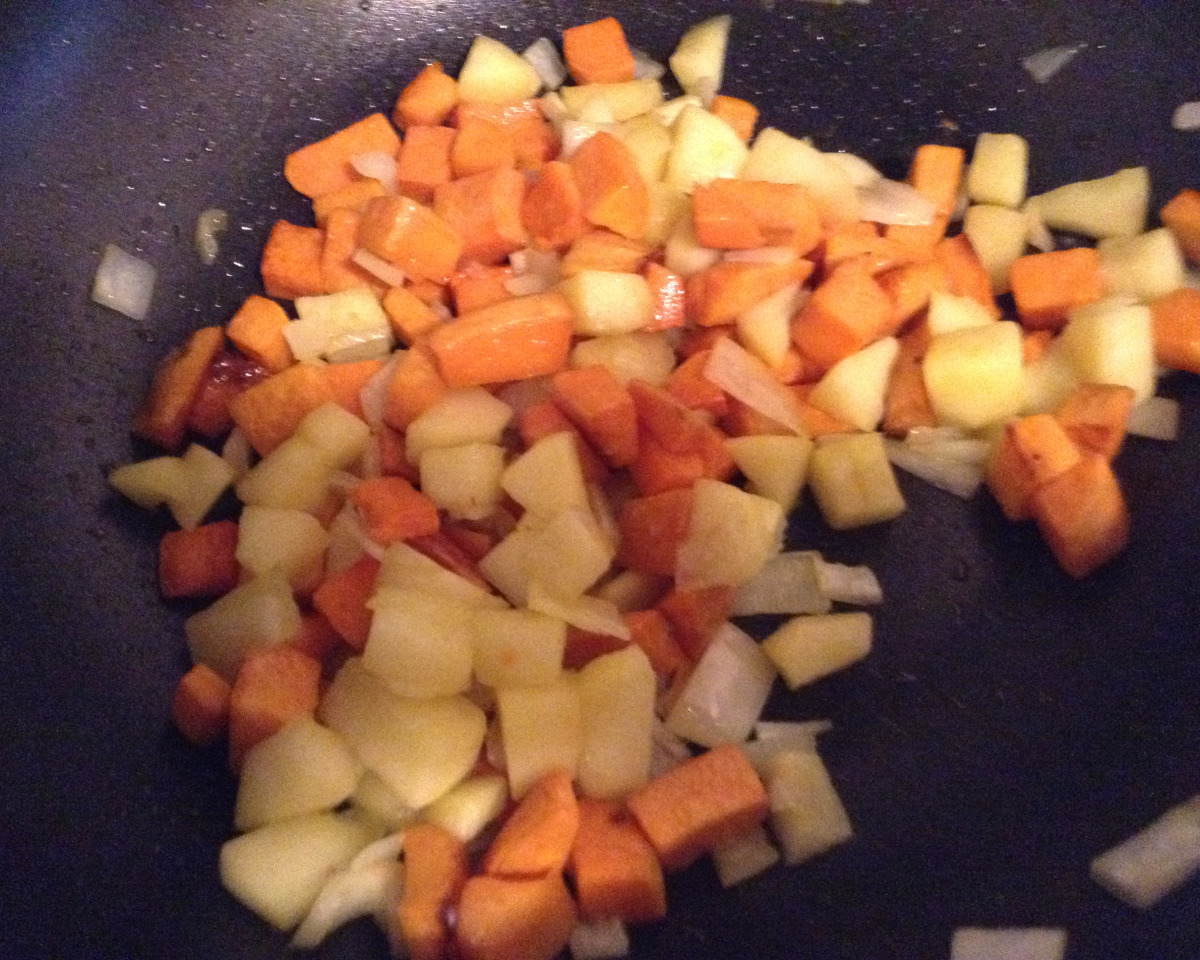 Half-Baked Sweet Potato & Apple Hash