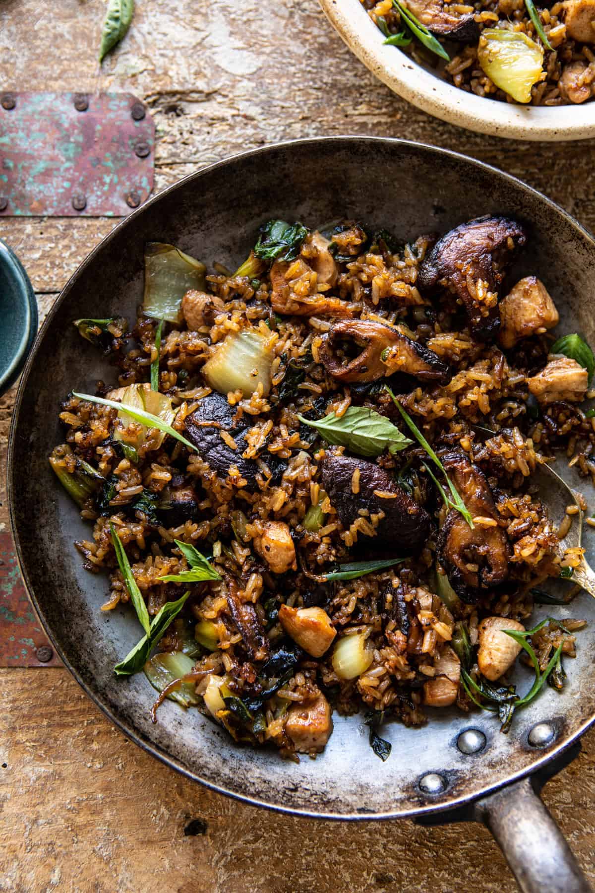 Chen's Citrus-Infused Rice with Sesame-Ginger Veggies
