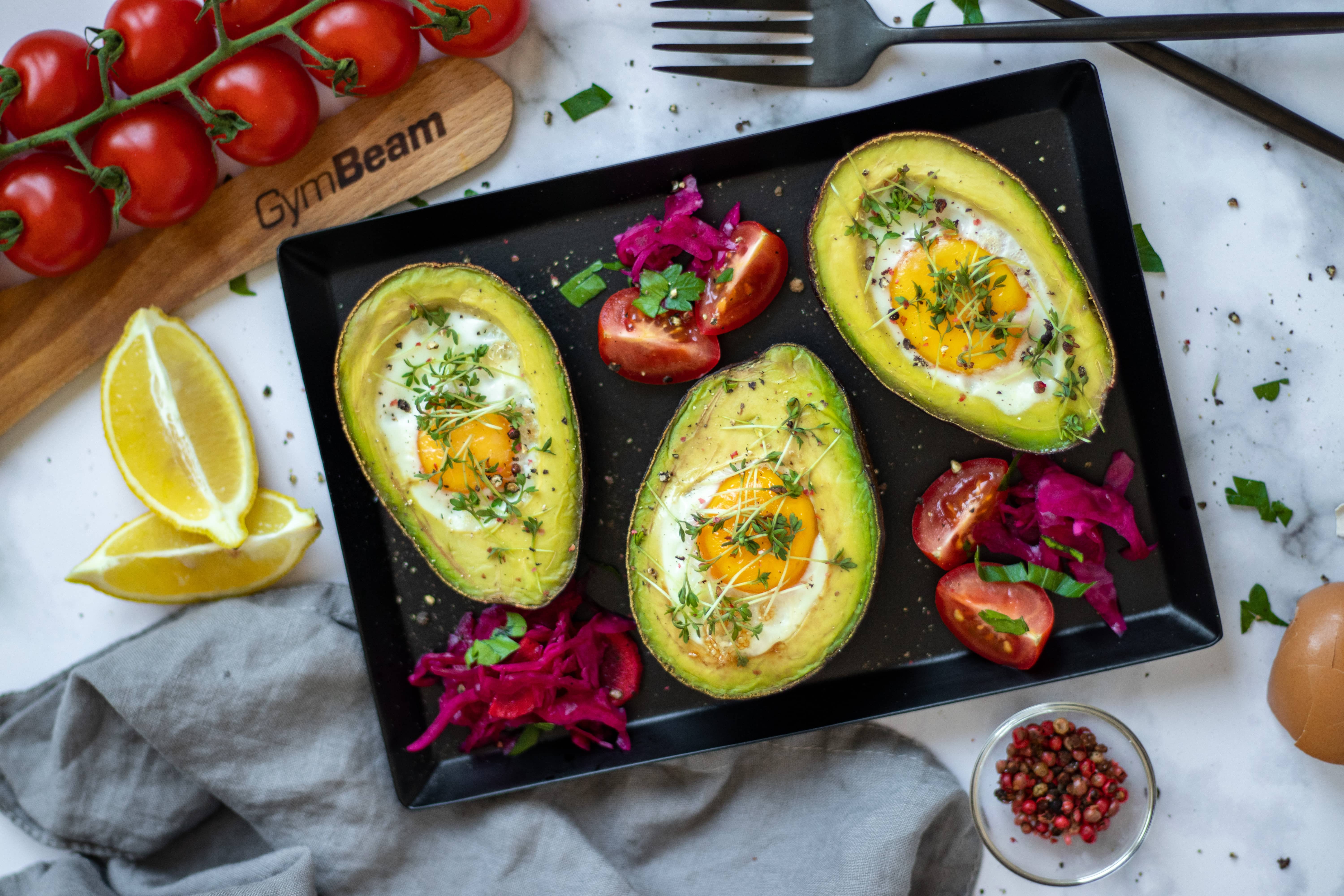 Avocado & Egg Breakfast Boats