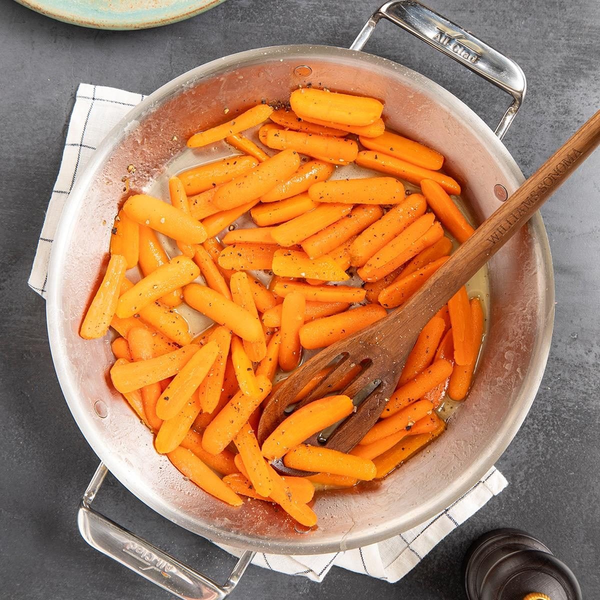 Lavender-Infused Honey Glazed Carrots with Chive Ribbons
