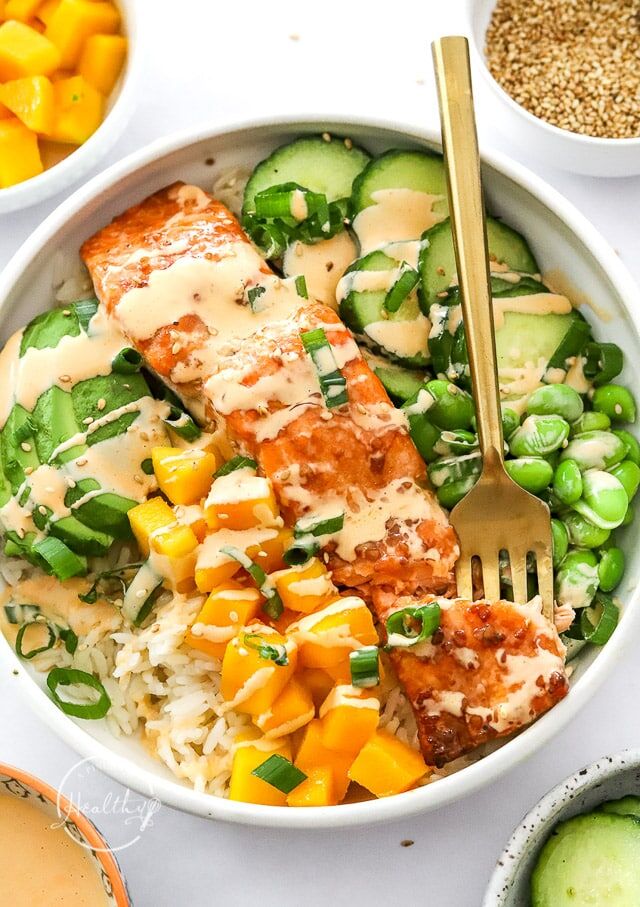Cardio-Boosting Salmon Bowl