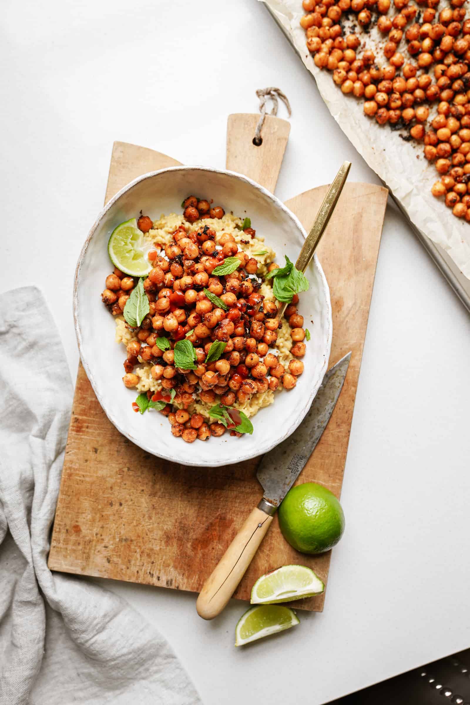 Reintroduction-Ready Crispy Chickpeas