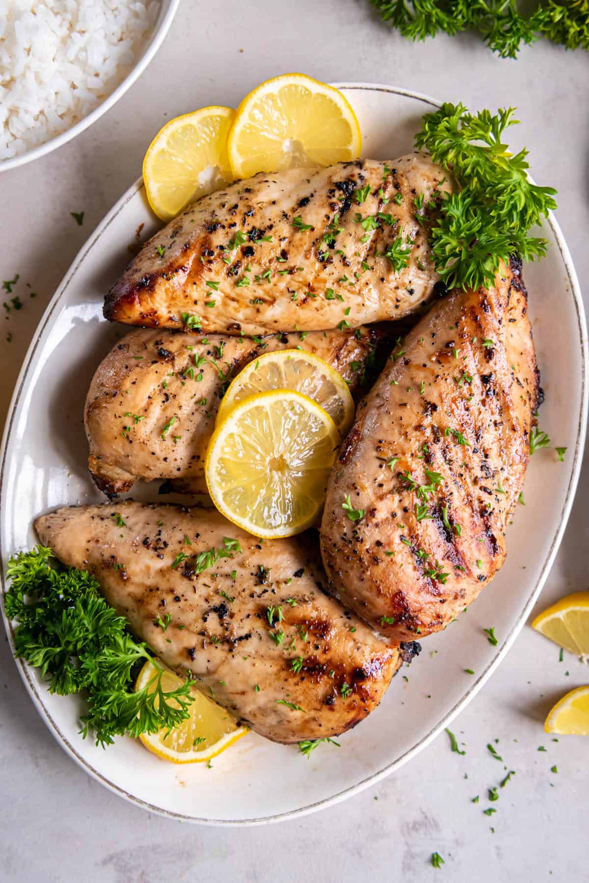 Luminescent Lemon Herb Chicken Breast