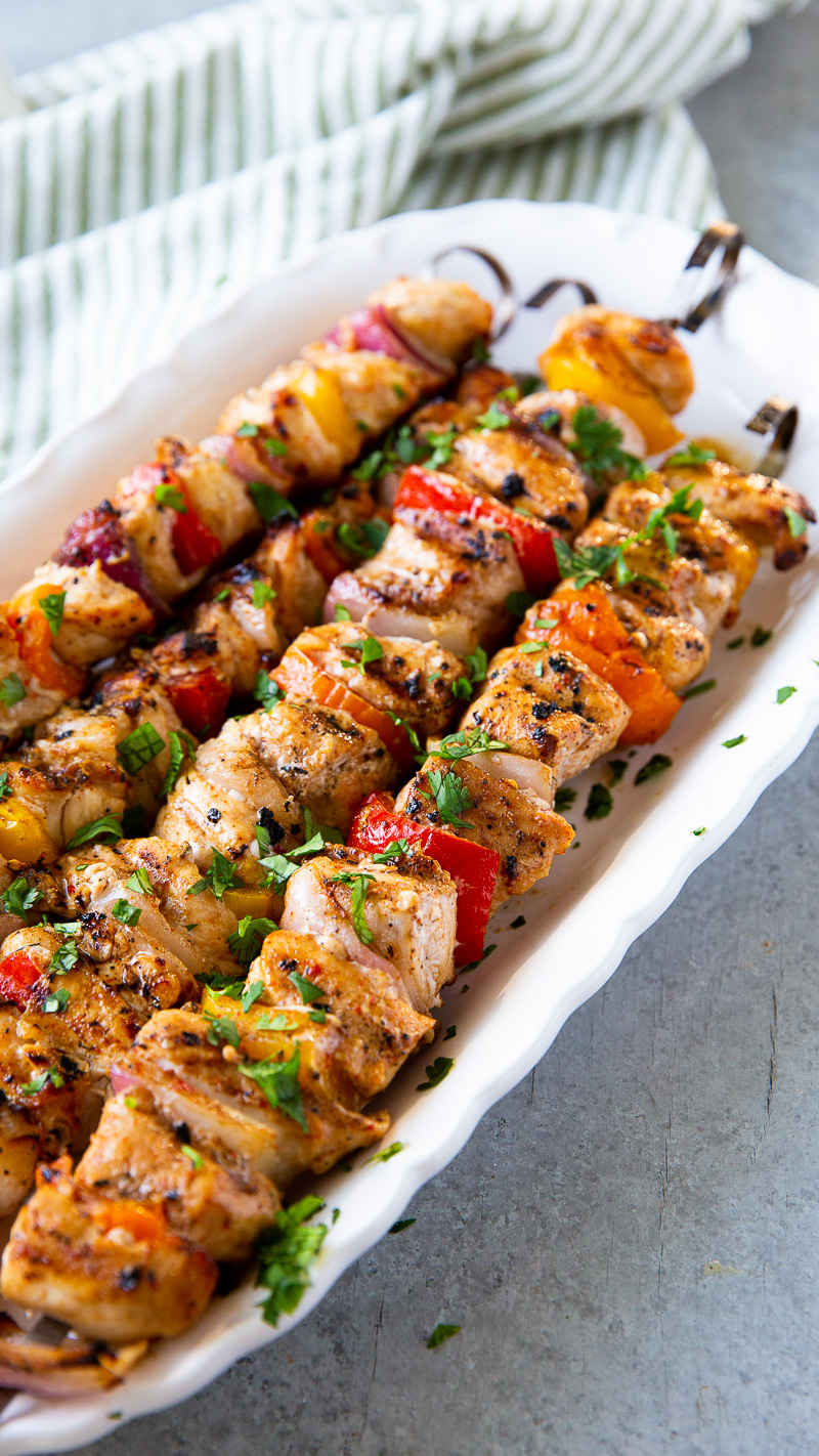 You Are the Best at Grilling Chicken Skewers
