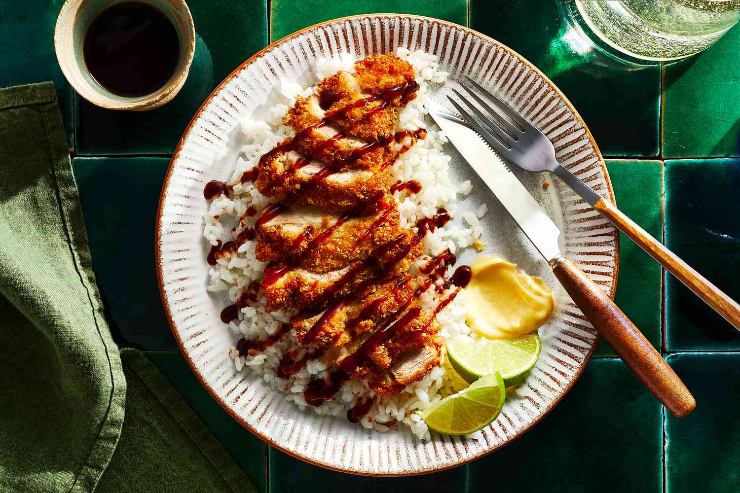 Sake-Marinated Chicken Katsu with Ginger