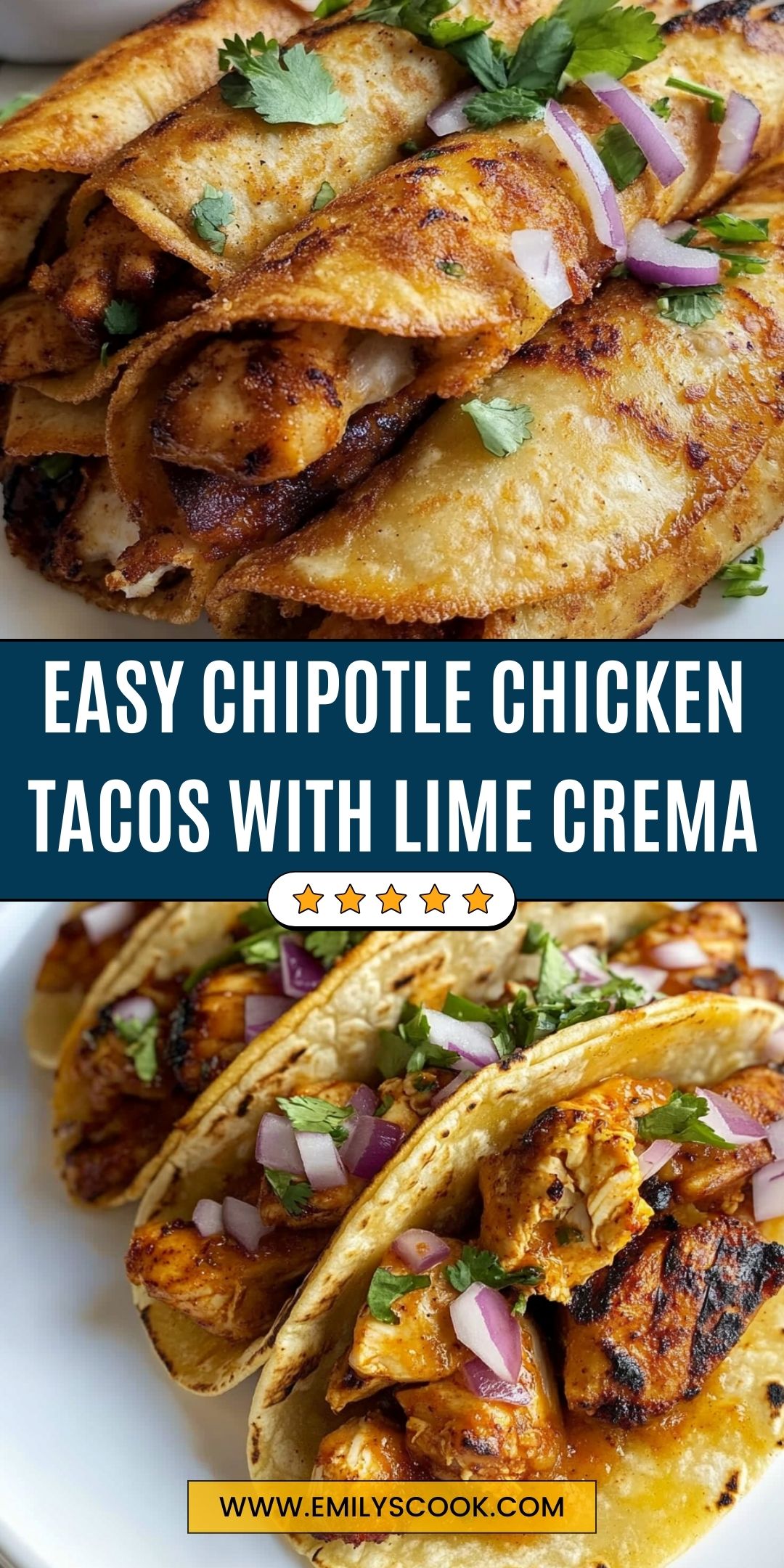 Garcia's Smoky Chipotle Chicken Tacos
