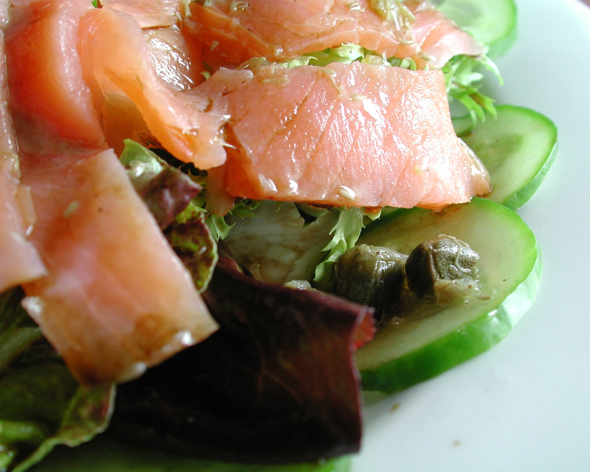 Minnesota Smoked Salmon Salad