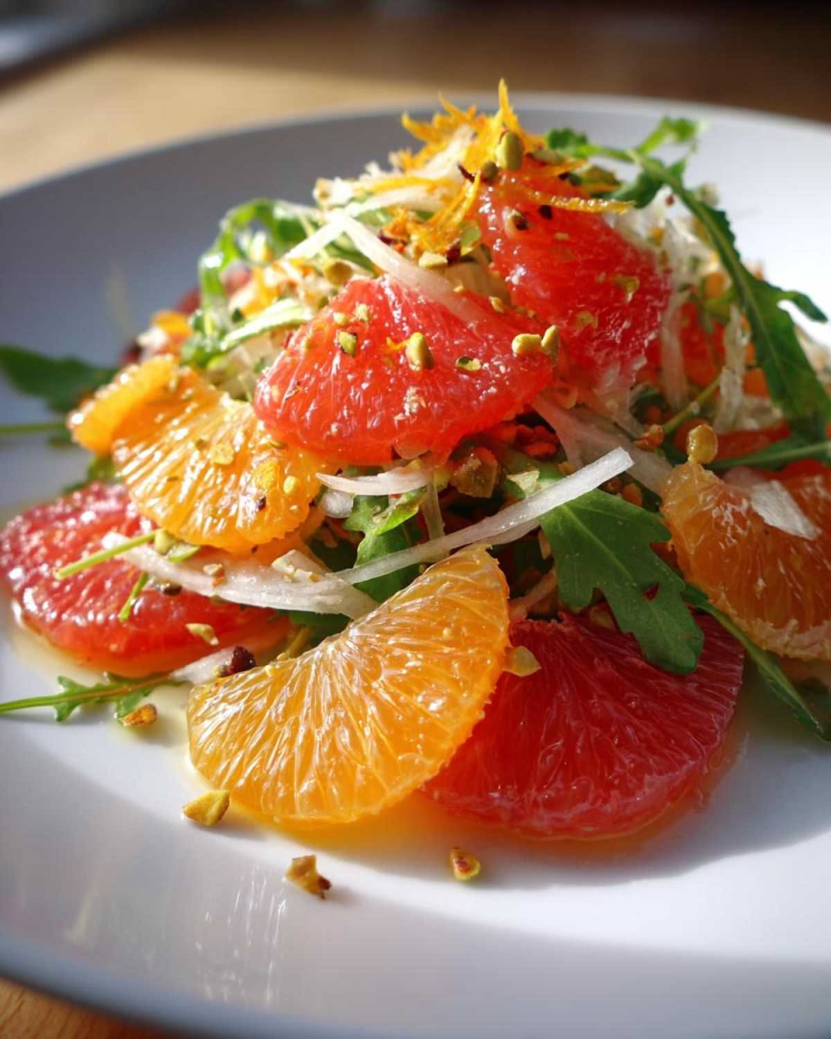 Aperol-Orange Citrus Salad with Honey-Dijon