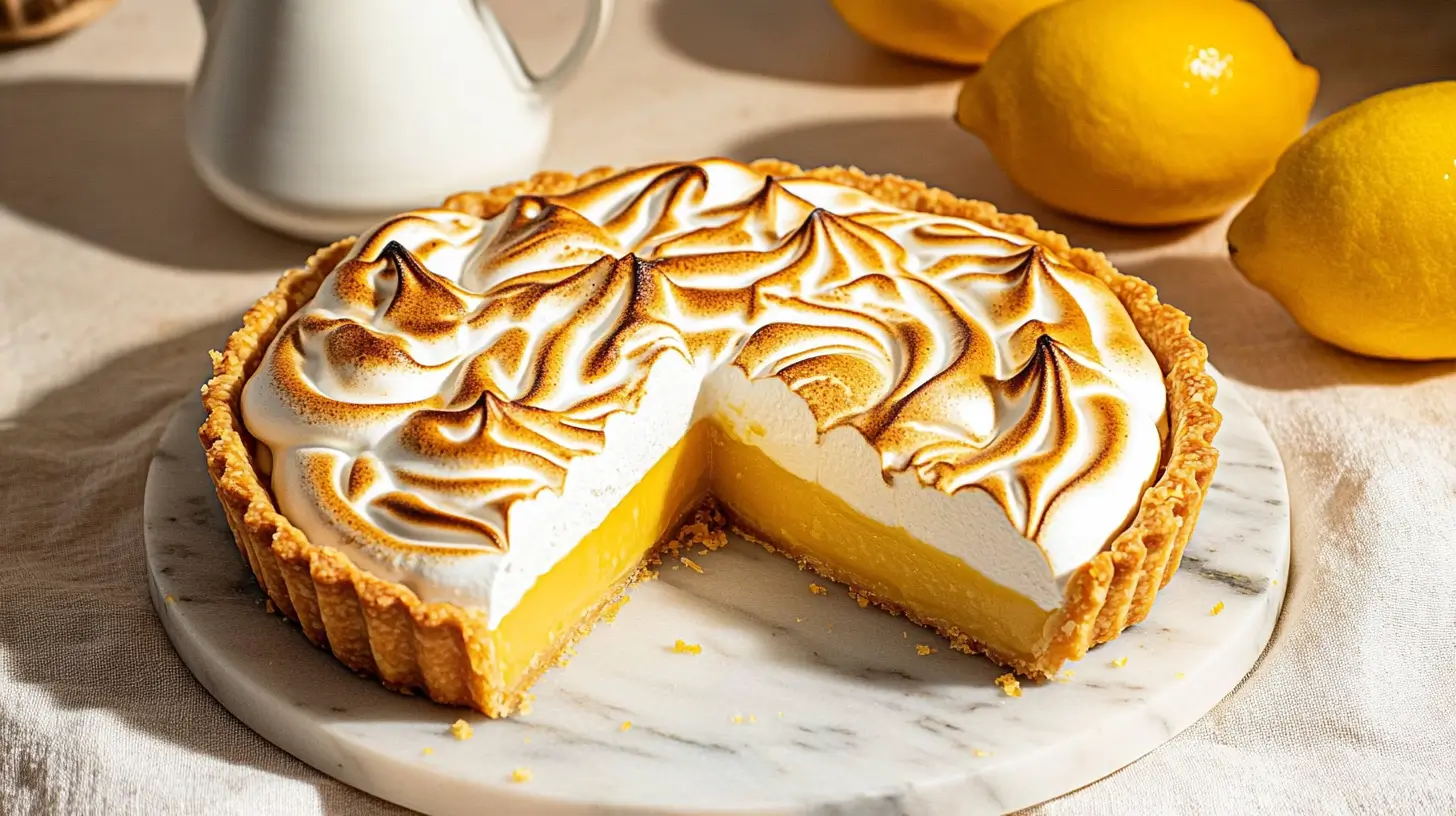 Luminescent Lemon Meringue Tart