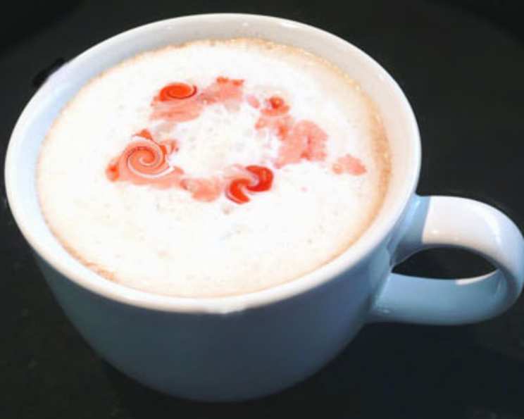 Bakewell Amaretto Shot with Raspberry Swirl