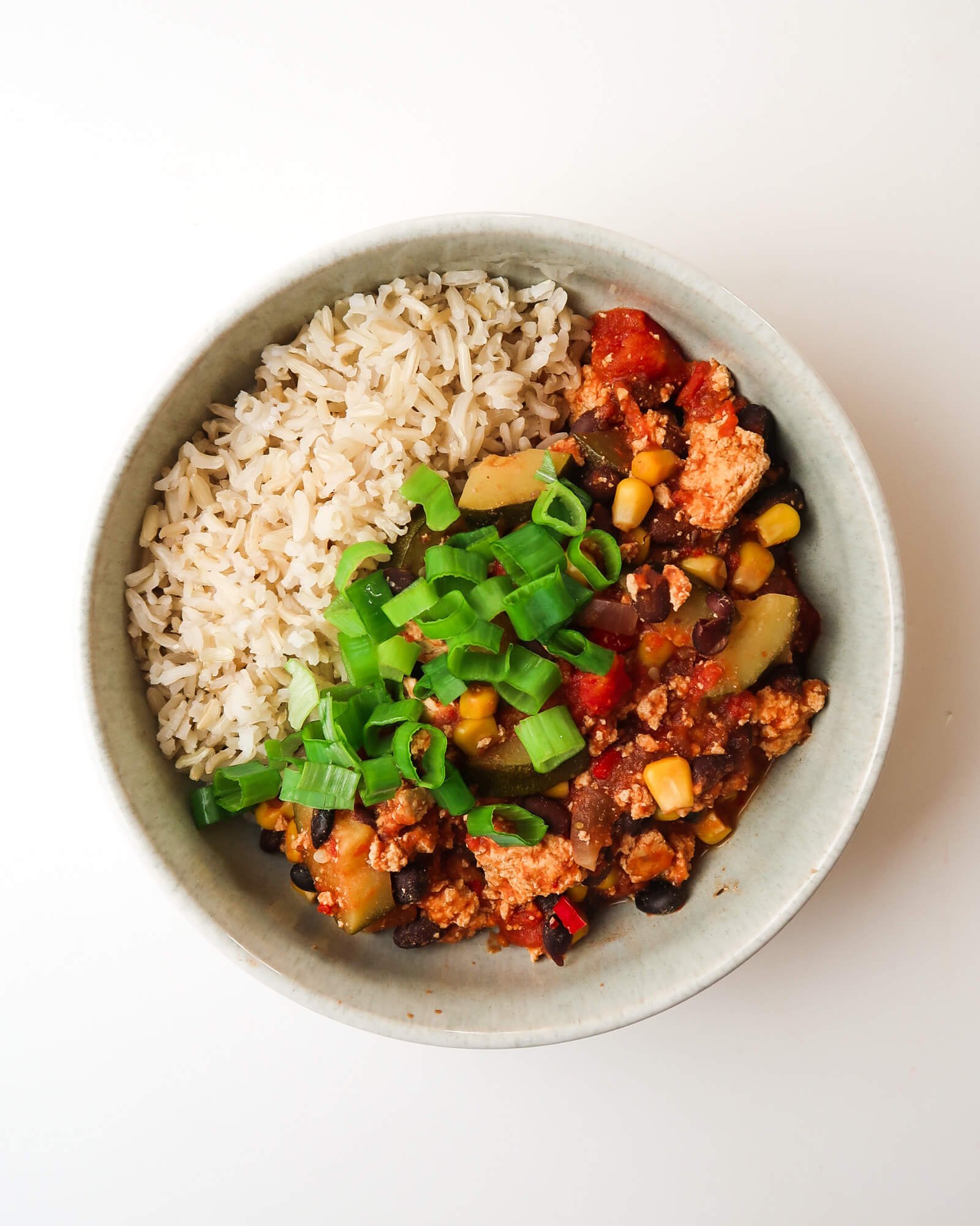 Hearty Tofu & Black Bean Chili with Smoky Paprika