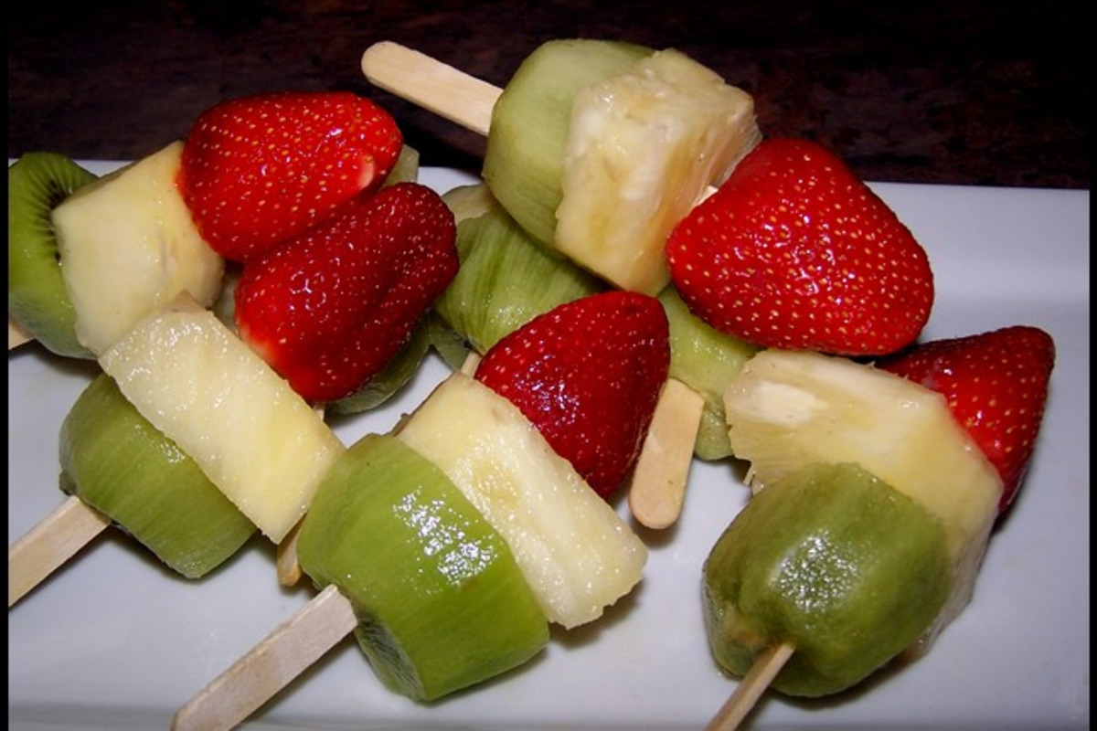Fun Fruit Skewers