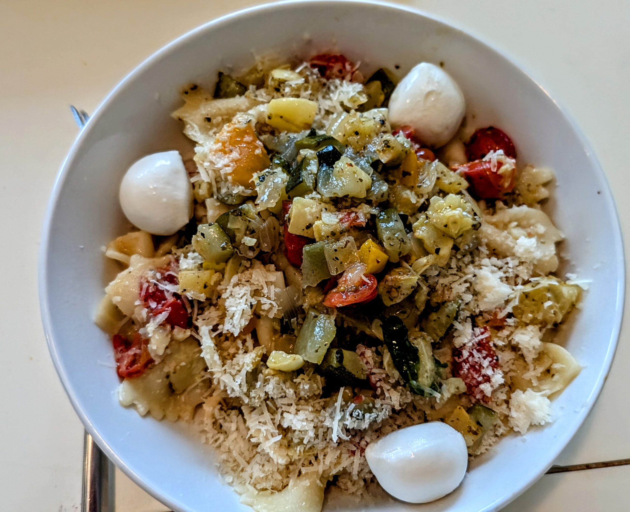 Fresh Summer Vegetable & Herb Pasta