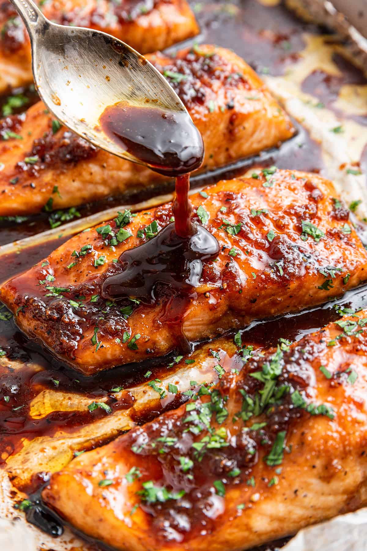 Spiced Honey-Glazed Salmon with Quinoa