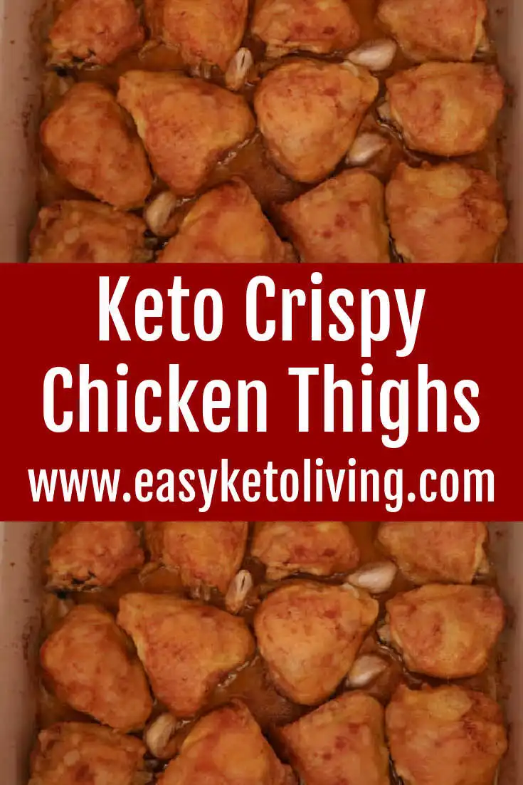 Crispy Lemon-Dill Baked Chicken Thighs (Keto)