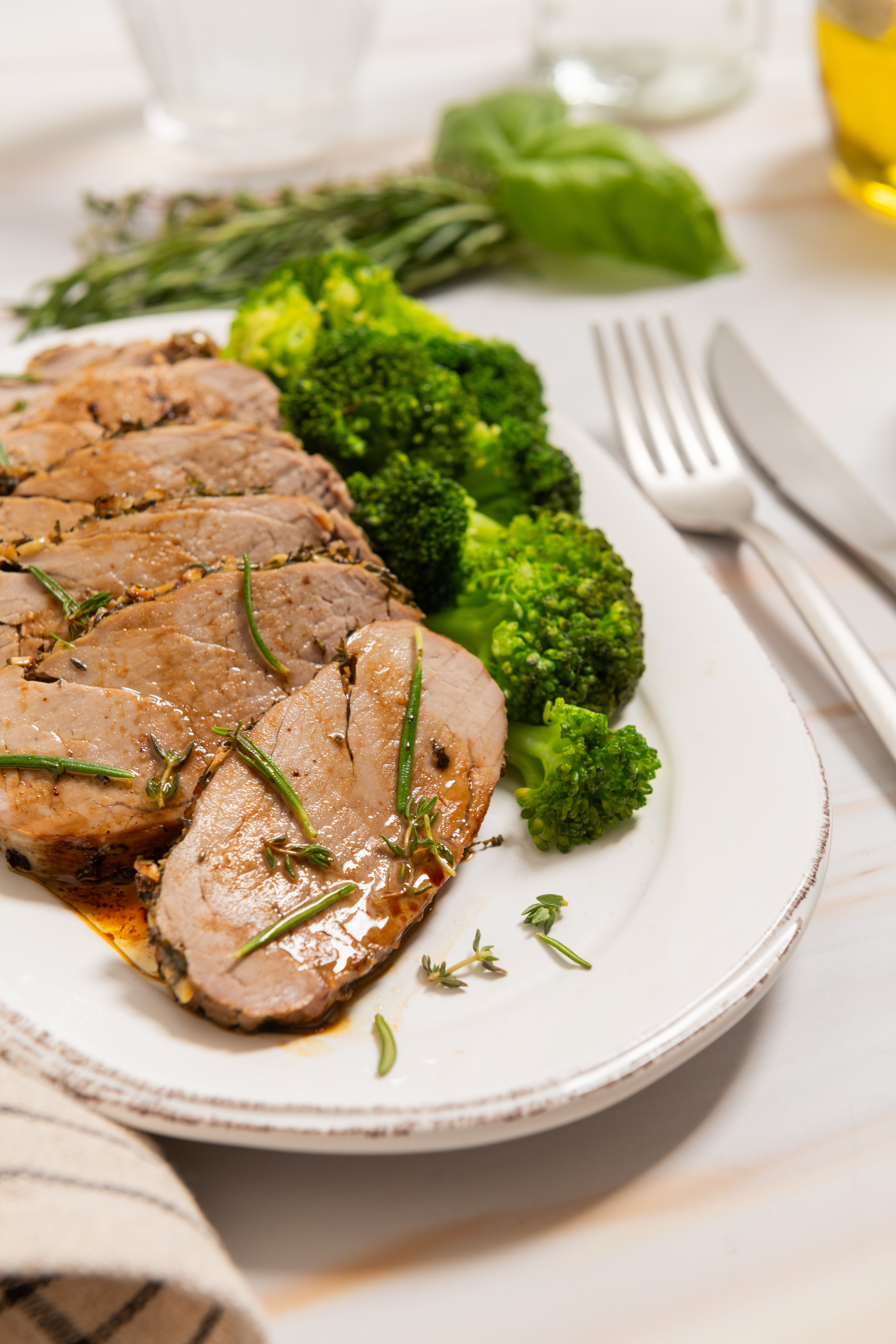 Serious Herb-Crusted Pork Tenderloin