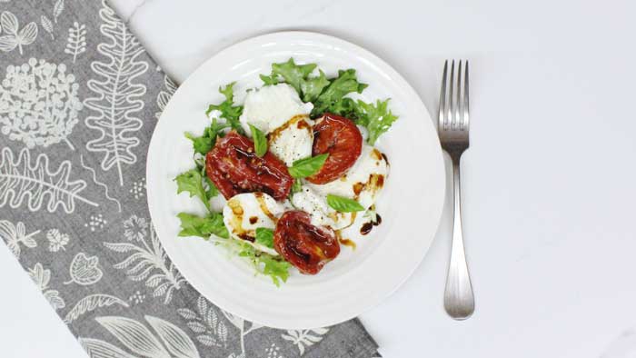 Authentic Caprese Salad with Sun-Ripened Tomatoes