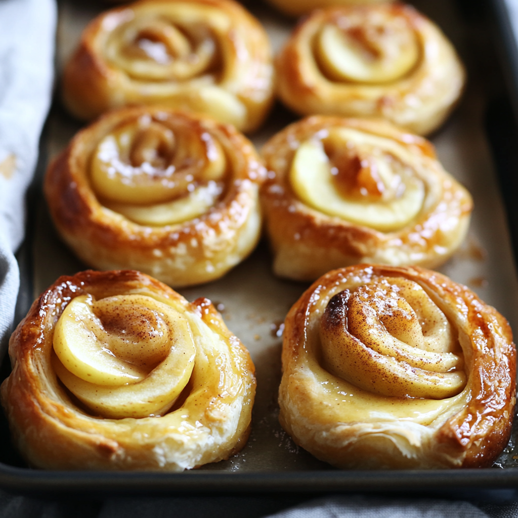 Auction Apple-Cinnamon Stuffed Buns