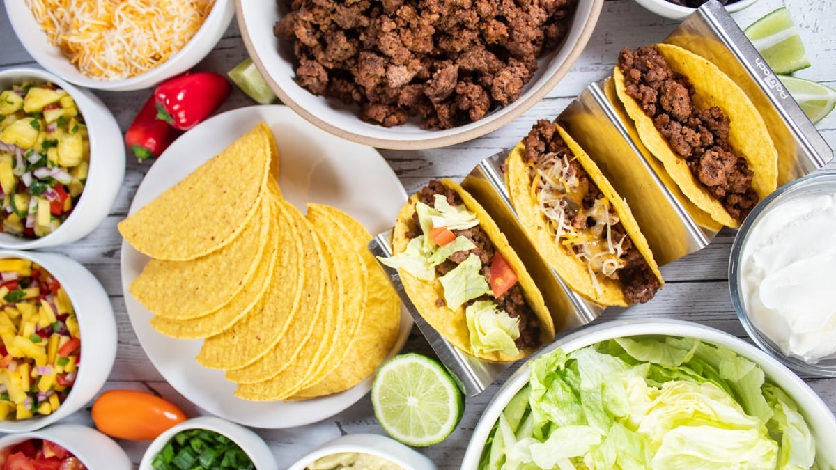 Multilingual Taco Bar Feast