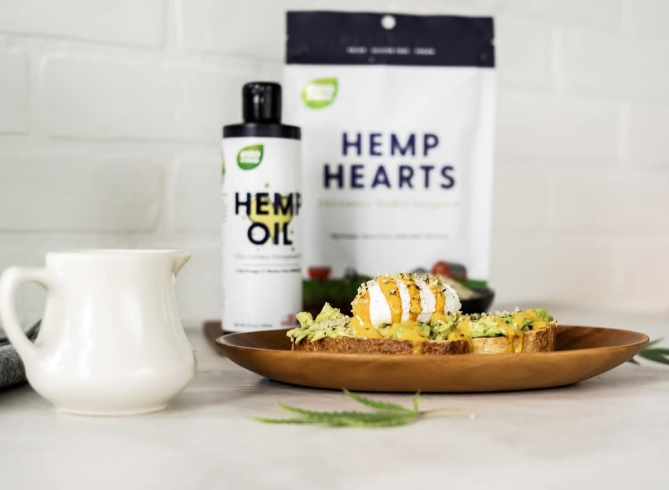 Migraine-Relief Avocado Toast with Hemp Seeds