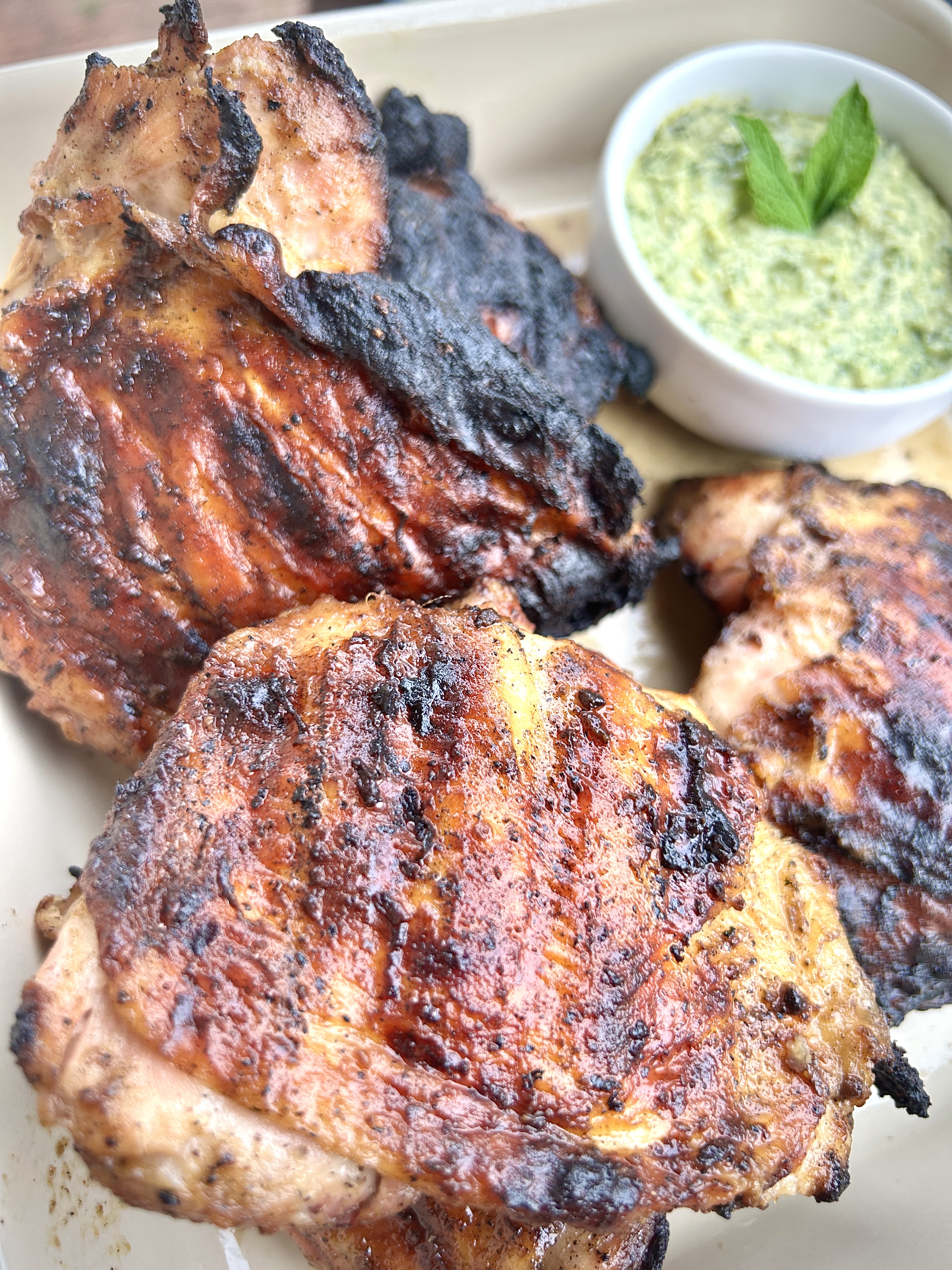 Best Grilled Lemon-Herb Chicken with Garlic