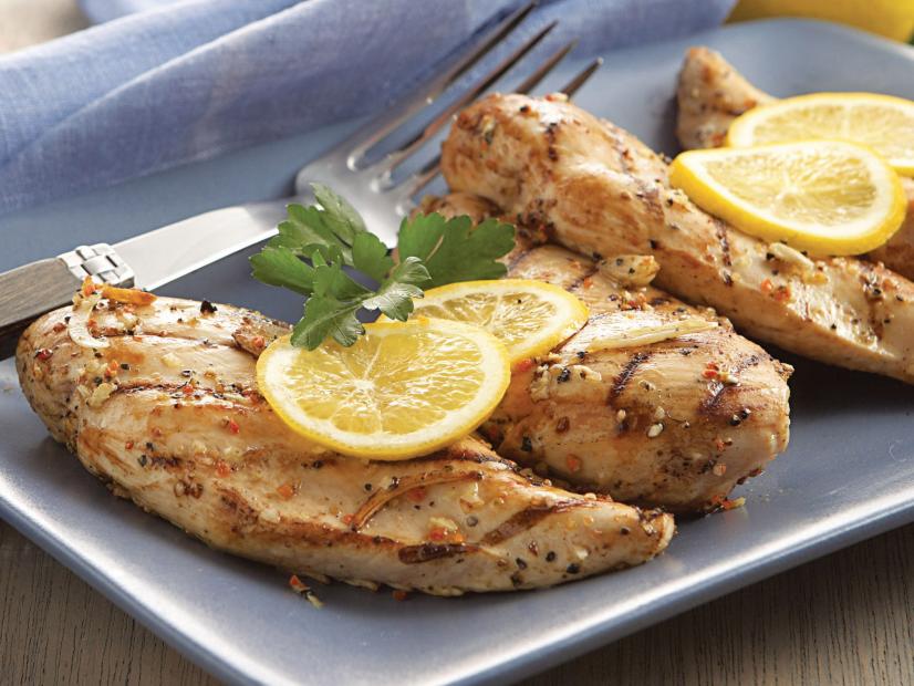 Crispy Lemon-Herb Keto Chicken Breasts