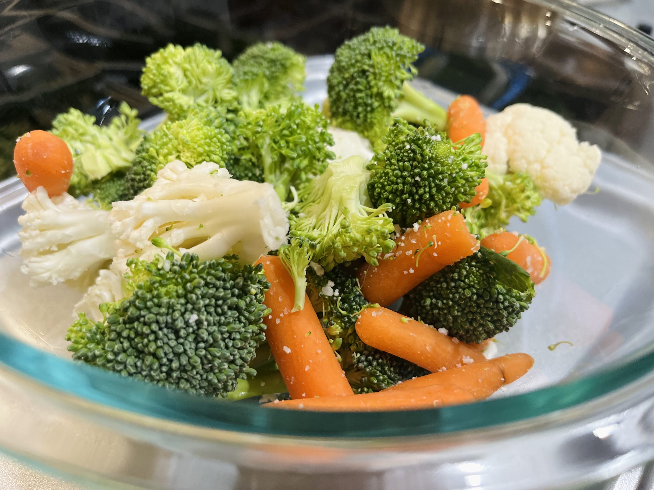 Half-Roasted Vegetable Medley with Lemon-Herb Dressing