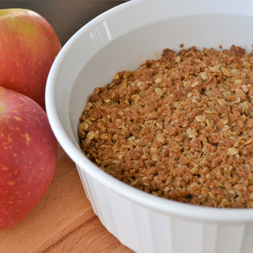 Half-Apple Cinnamon Crisp