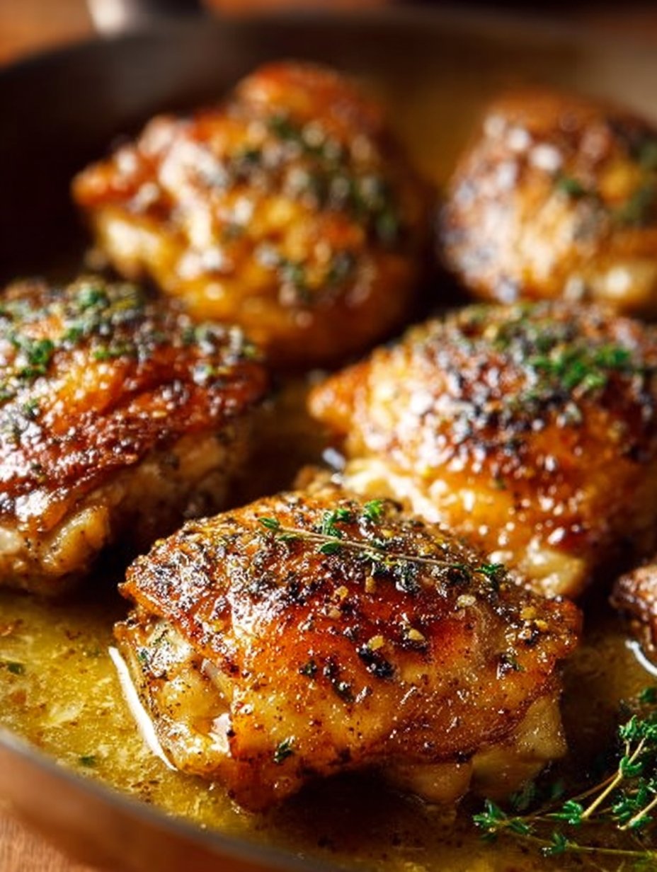 Maple-Dijon Chicken Thighs with Root Vegetables
