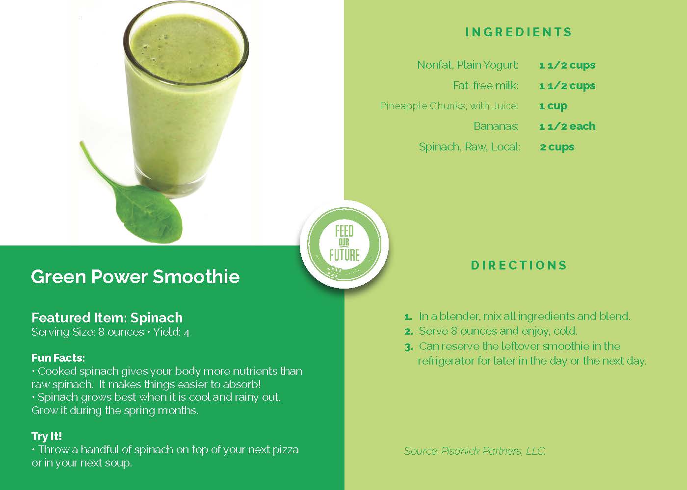 Migraine-Relief Green Power Smoothie