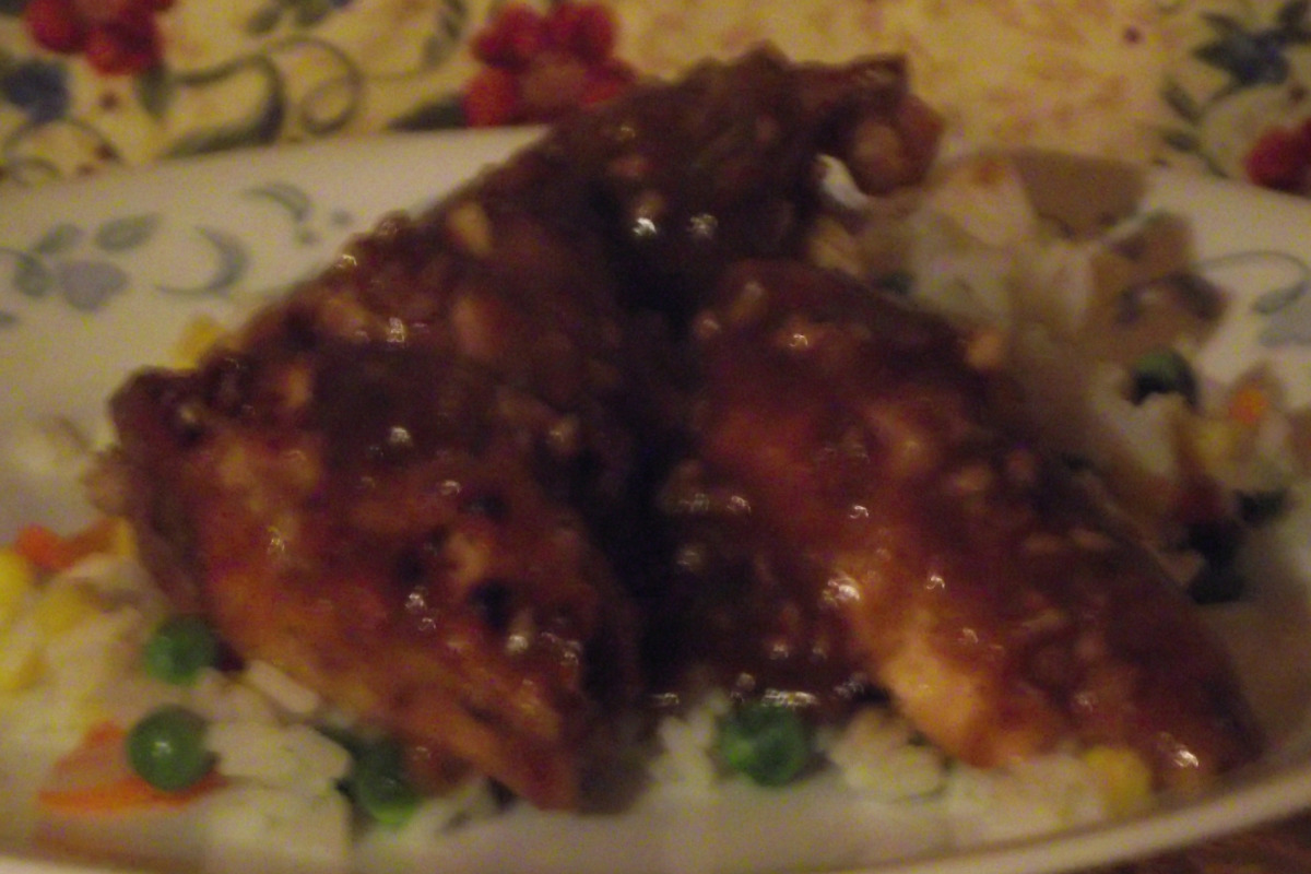 Aperol-Balsamic Glazed Chicken with Lemon-Herb Sauce