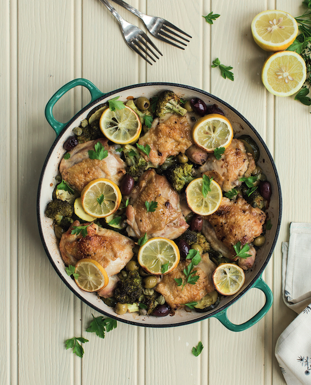 Crisp-Crusted Keto Chicken with Creamy Herb Sauce