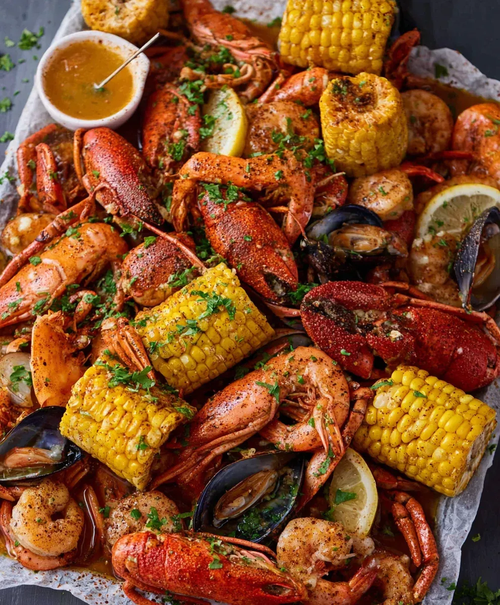 Cajun Funky Shrimp Boil