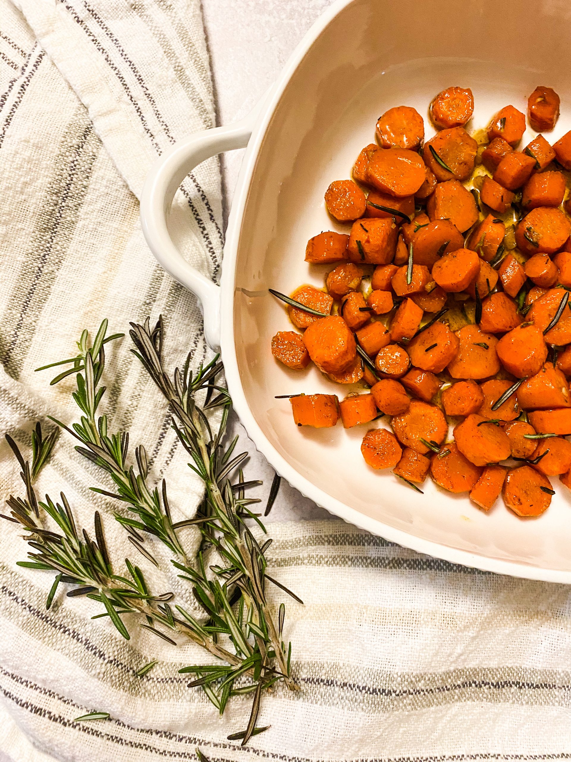 Aperol-Roasted Carrots with Rosemary