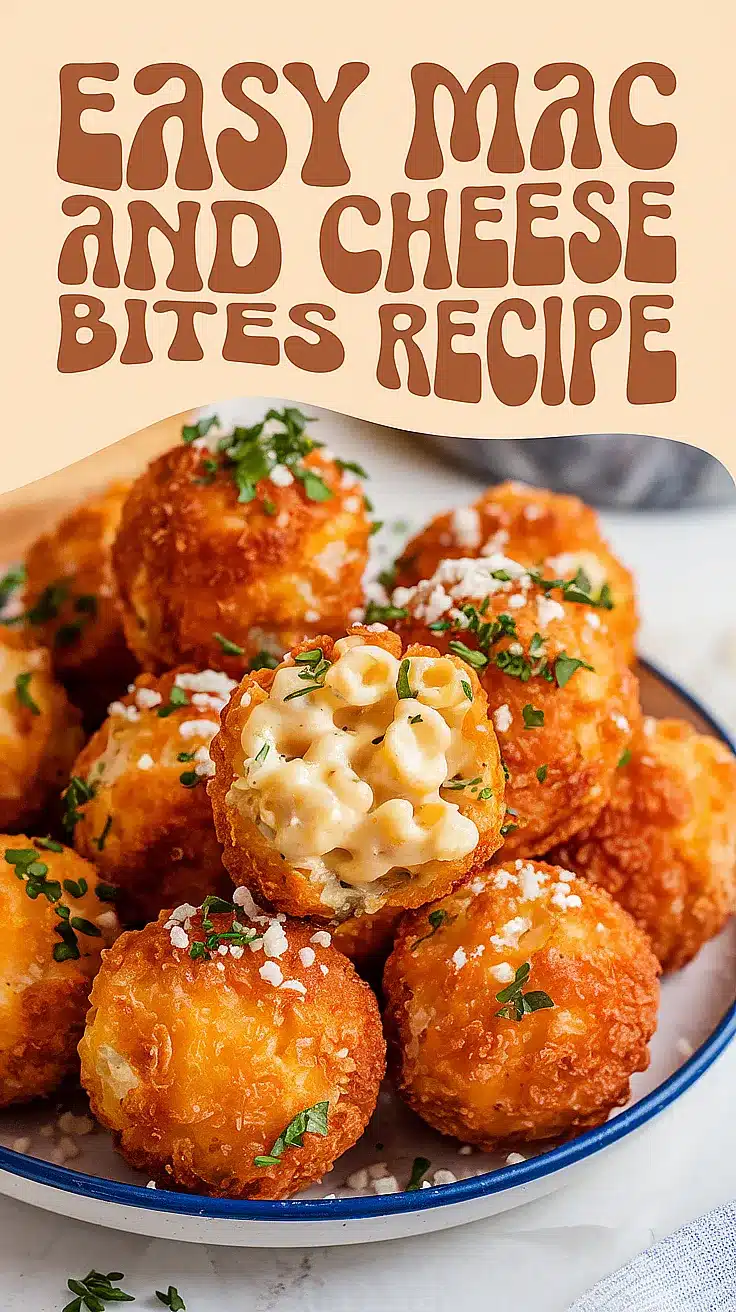 Cheesy Veggie Mac & Cheese Bites