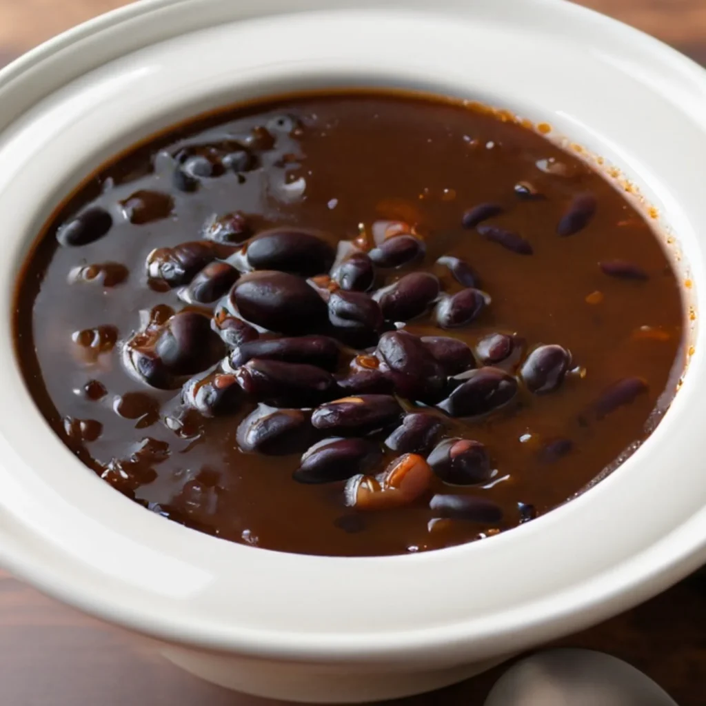 Oz Colorful Black Bean Soup