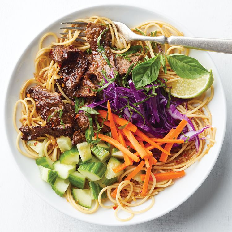 Ginger-Soy Glazed Beef & Veggie Bowls