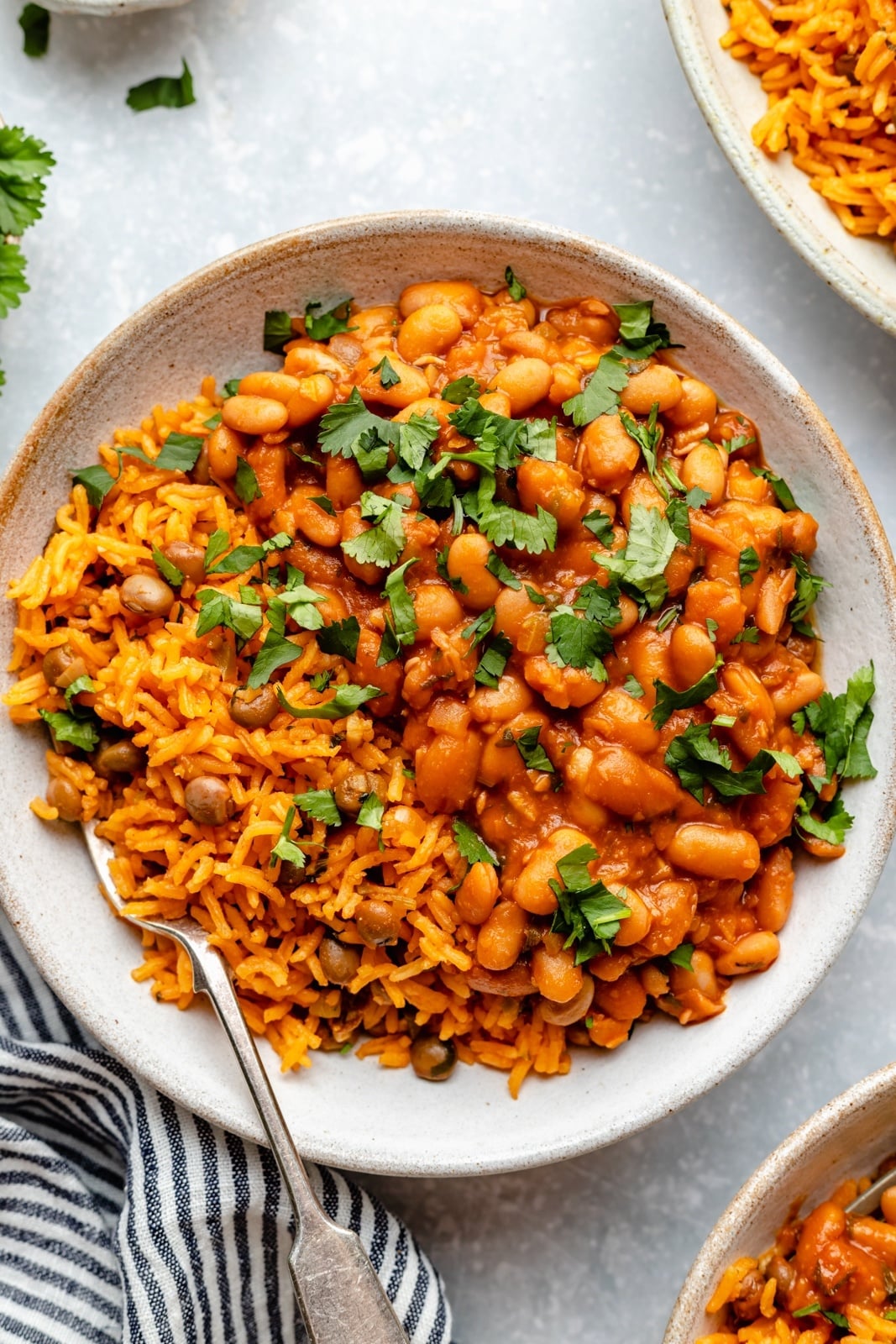 Puerto Rican Rice and Beans Salad
