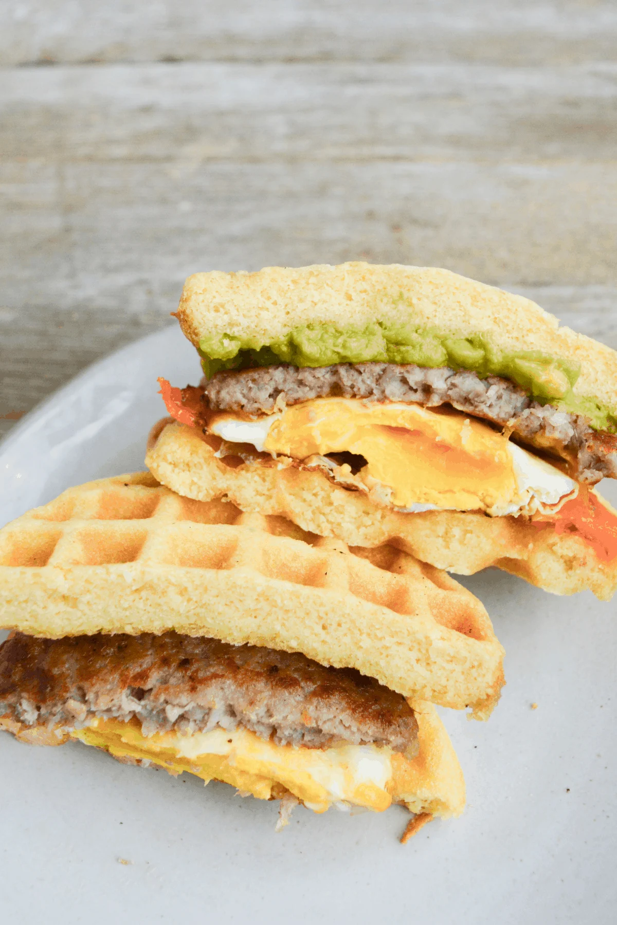 Garlic Herb Keto Breakfast Sandwich