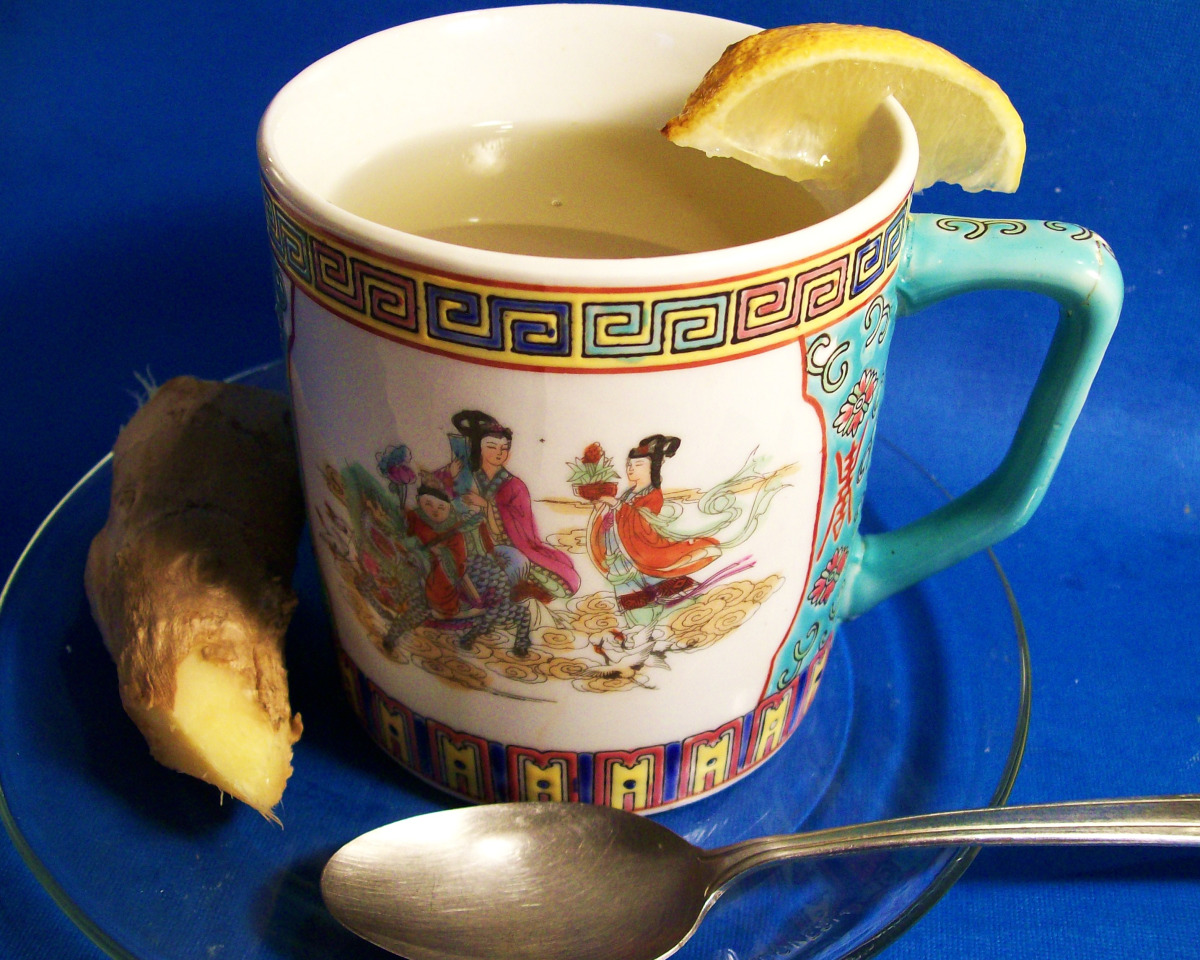 Ginger-Lemon Migraine Relief Tisane