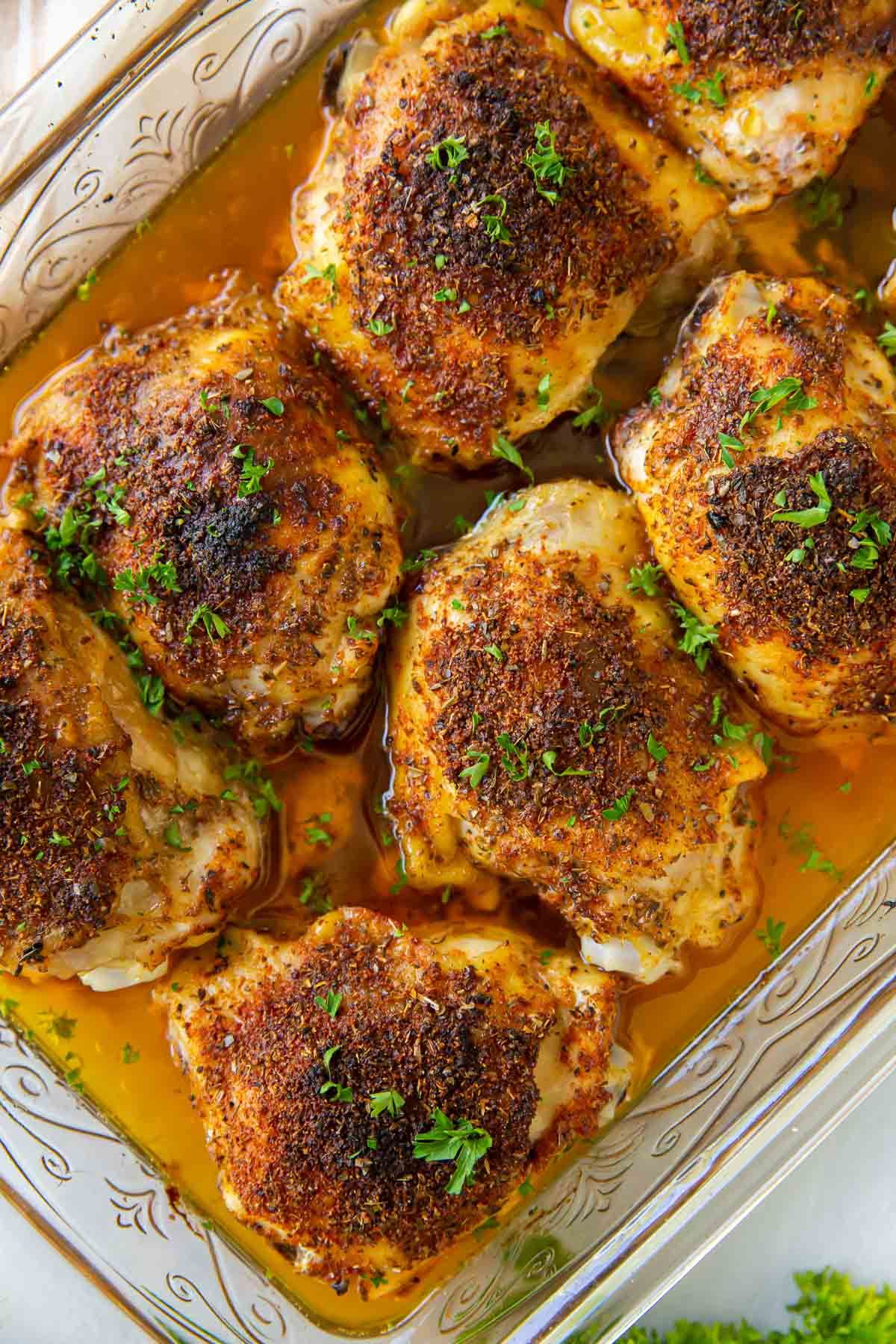 Herb-Imbued Chicken Thighs