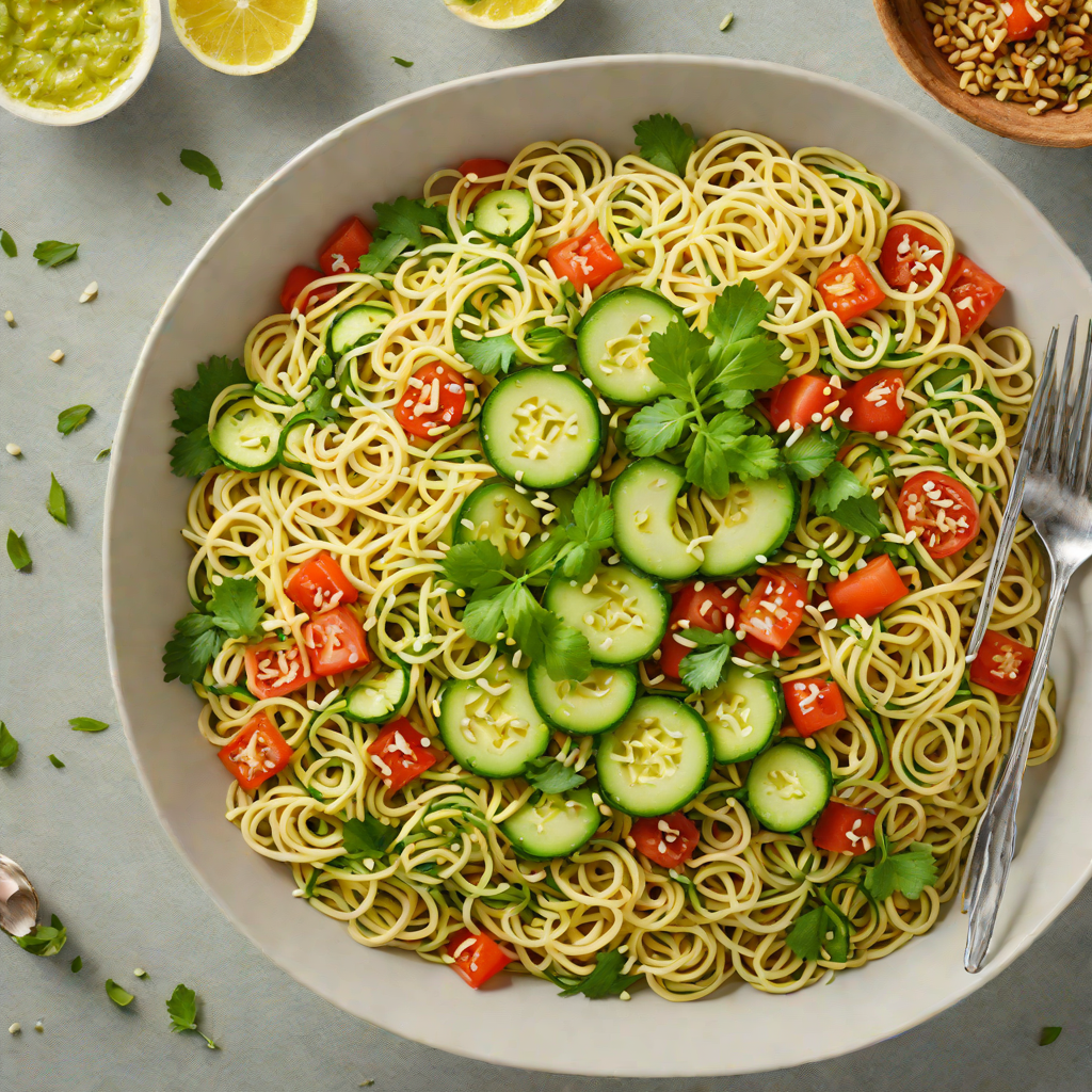 Electrolyte-Boosting Zucchini Noodle Bowl