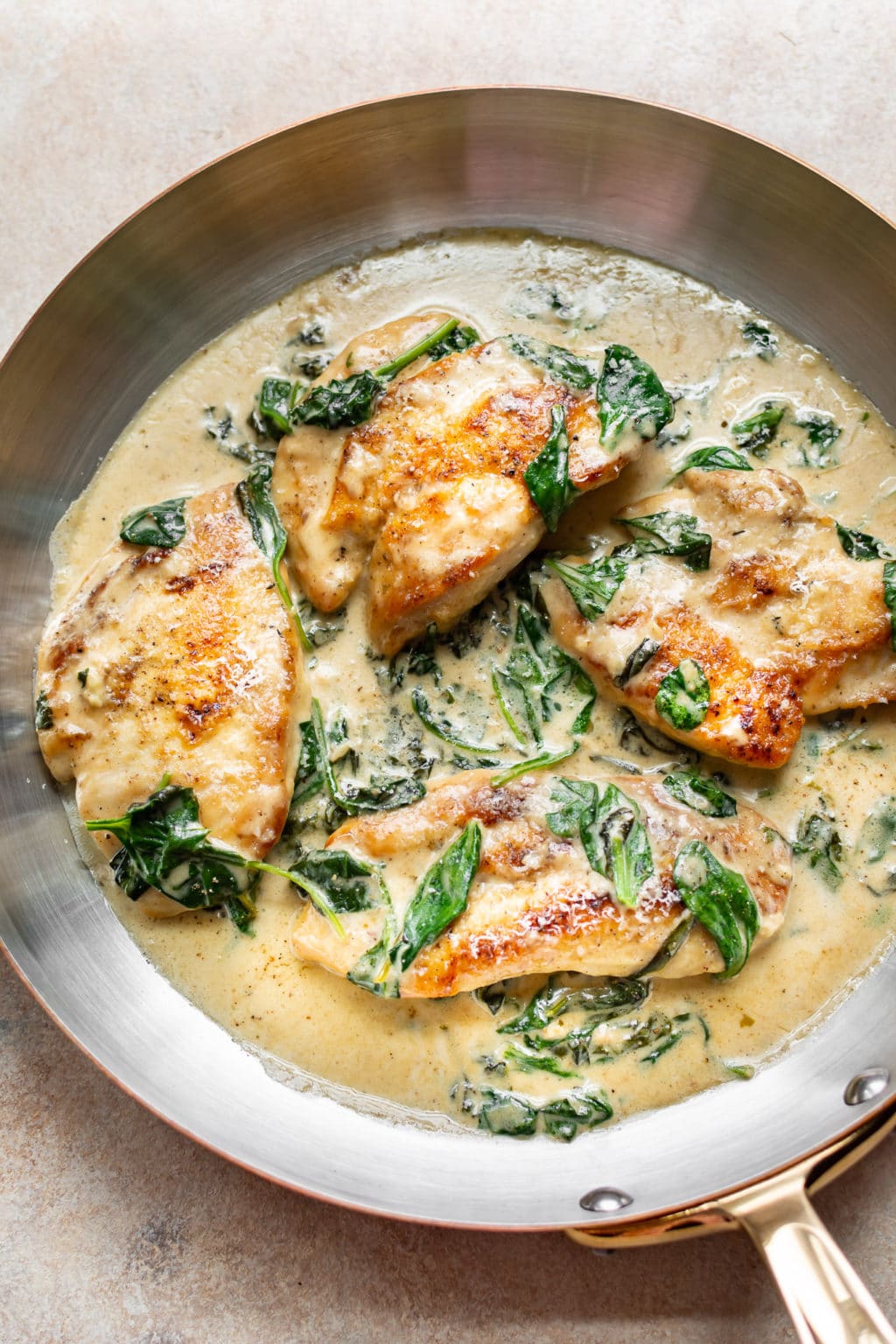 Murg Chaman (Chicken in Creamy Spinach Sauce)